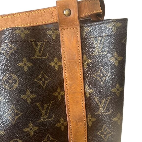 Louis Vuitton Brown Monogram Randonnee GM Coated Canvas Leather Duffel Backpack - Picture 6 of 13